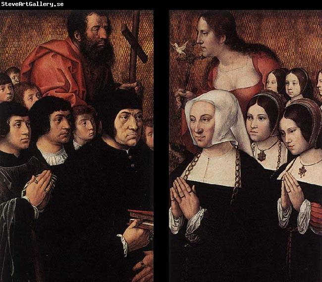 Barend van Orley Haneton Triptych